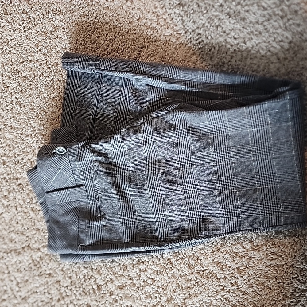 Plaid Dress Pants